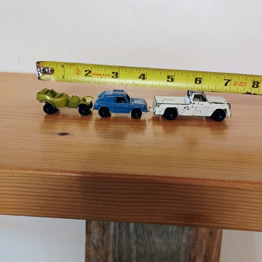 Vintage Tootsietoy Midgetoy Diecast Car Lot Of 3 Hot‎ Rod Pickup Truck Rabbit